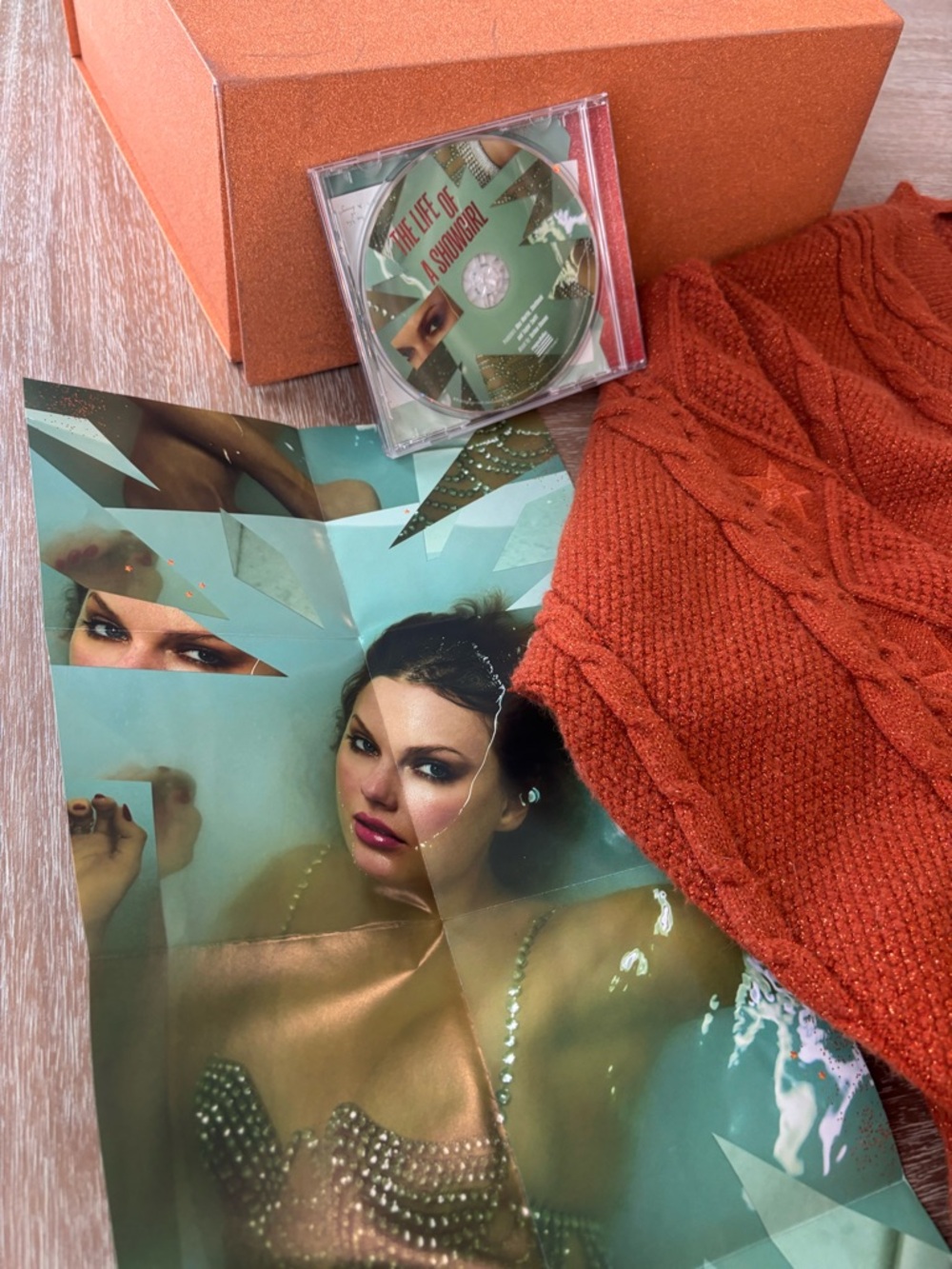 Taylor Swift “The Life of a Showgirl” Cardigan Box Set - Picture 3 of 8